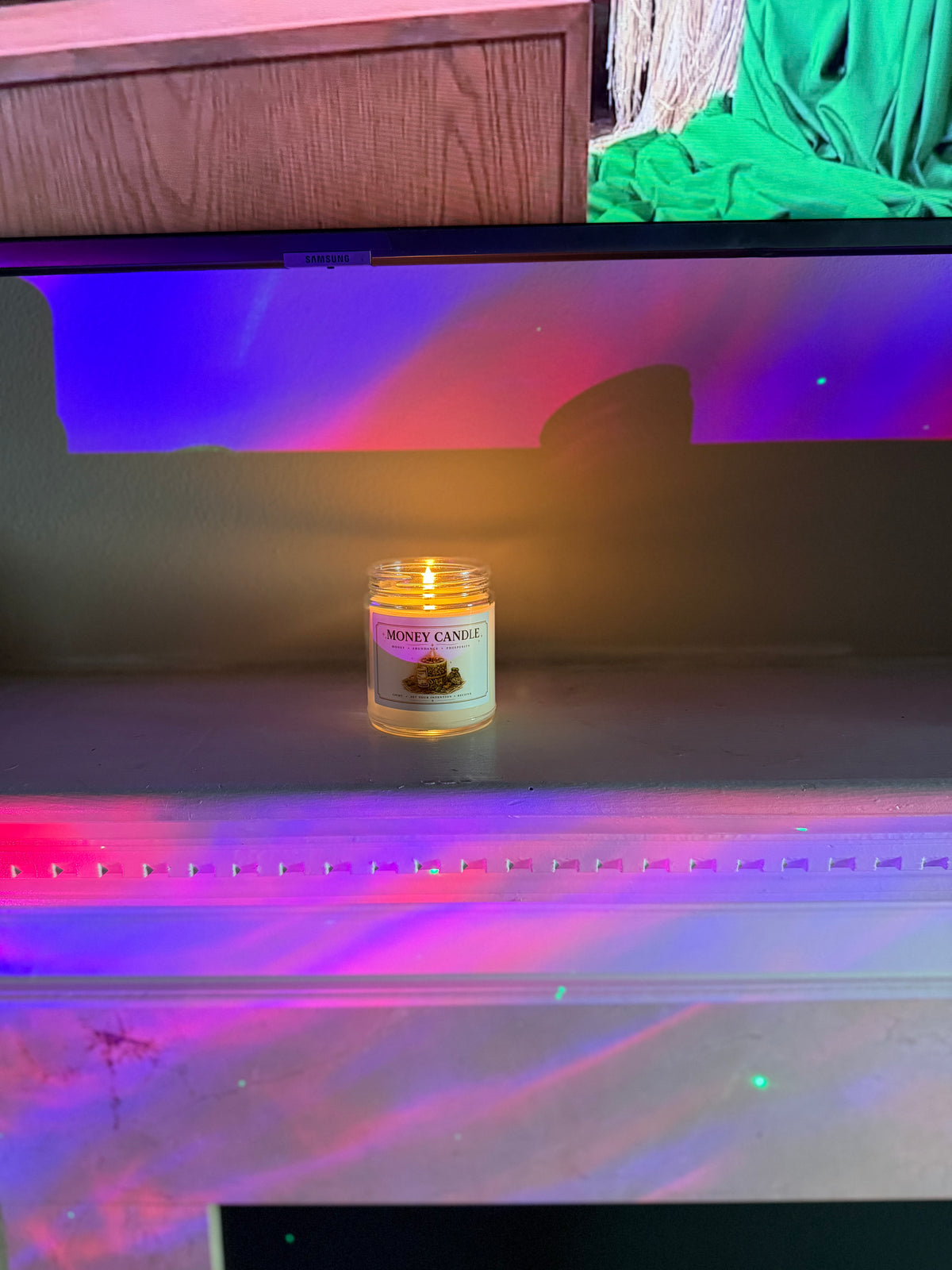 “Money Intentions” Candle