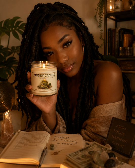 “Money Intentions” Candle