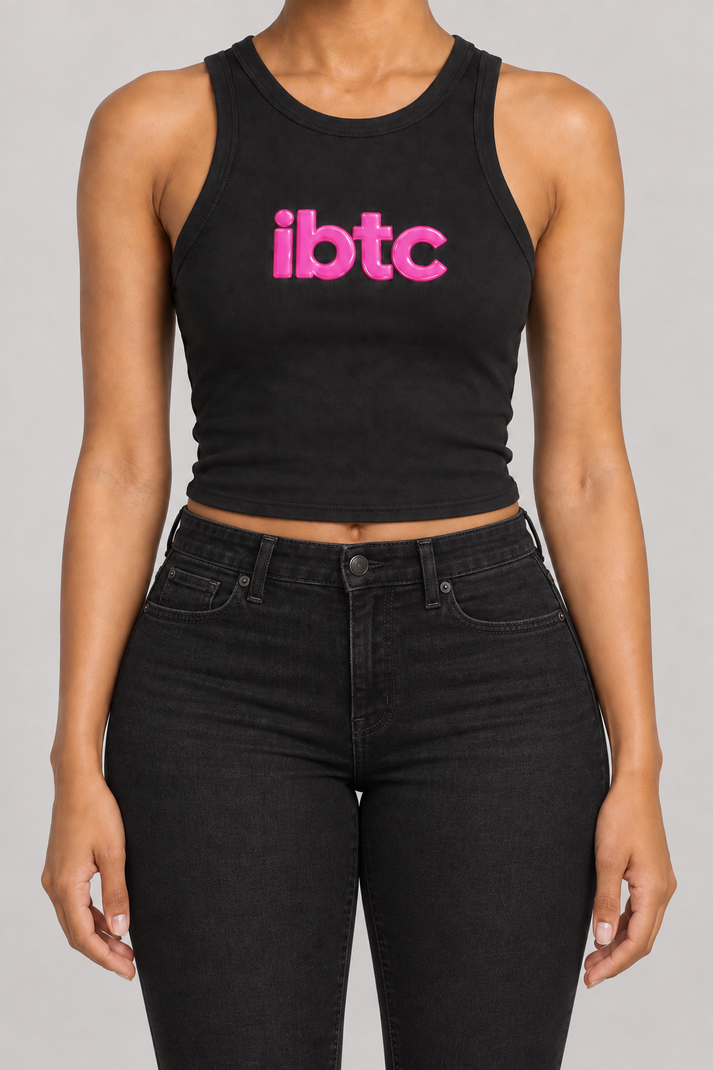 “ibtc” racer tank